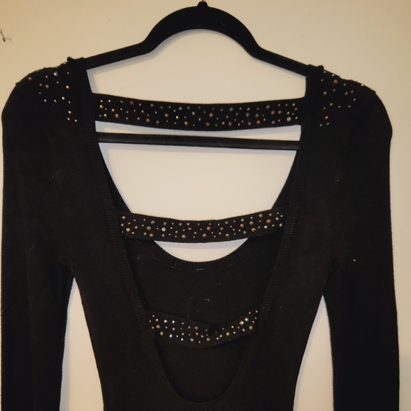 Knit bodycon cocktail dress - Picture 8 of 11